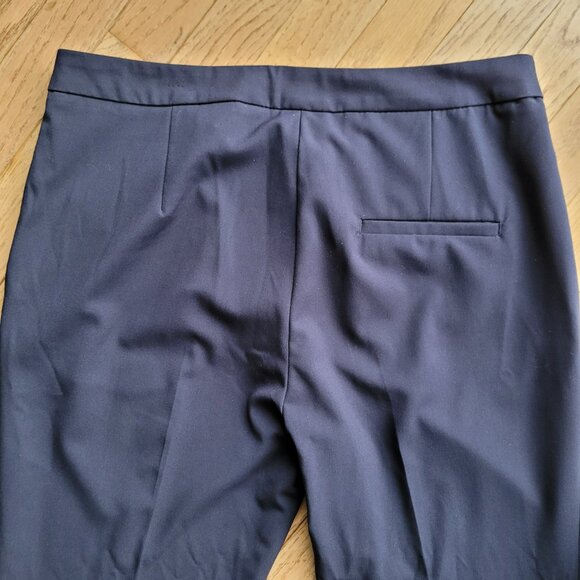 H&M Navy Blue Slacks Trousers Dress Pants Women's Size 10 - Picture 8 of 12